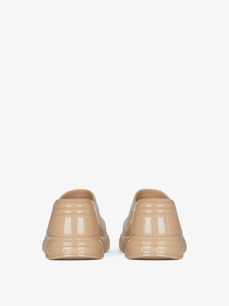 MARSHMALLOW WEDGE SANDALS IN RUBBER 7