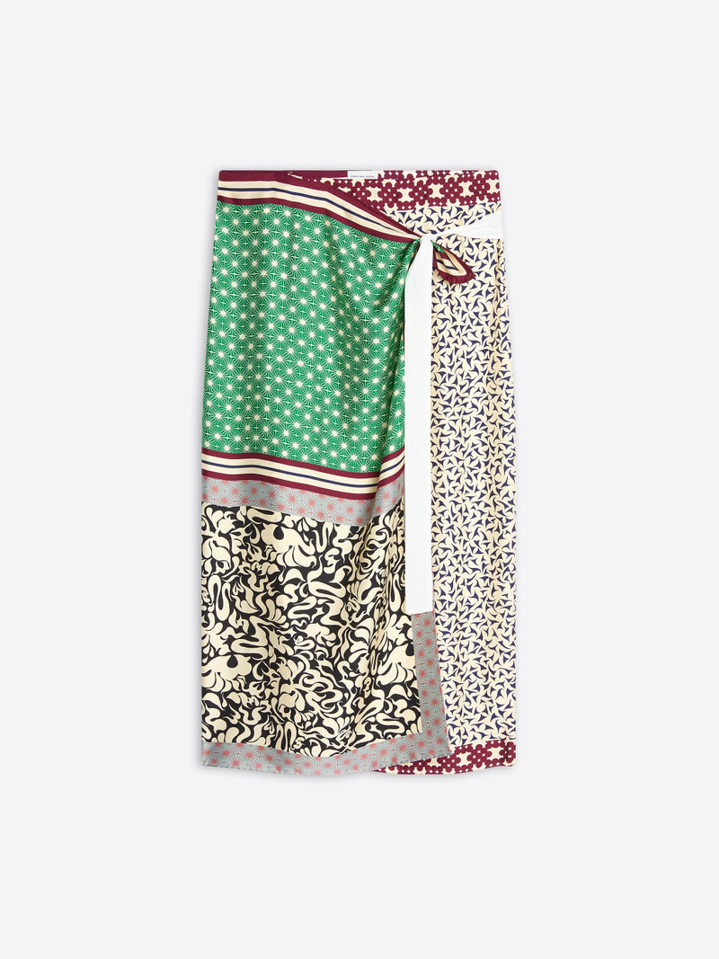 LONG WRAP SCARF-SKIRT 1