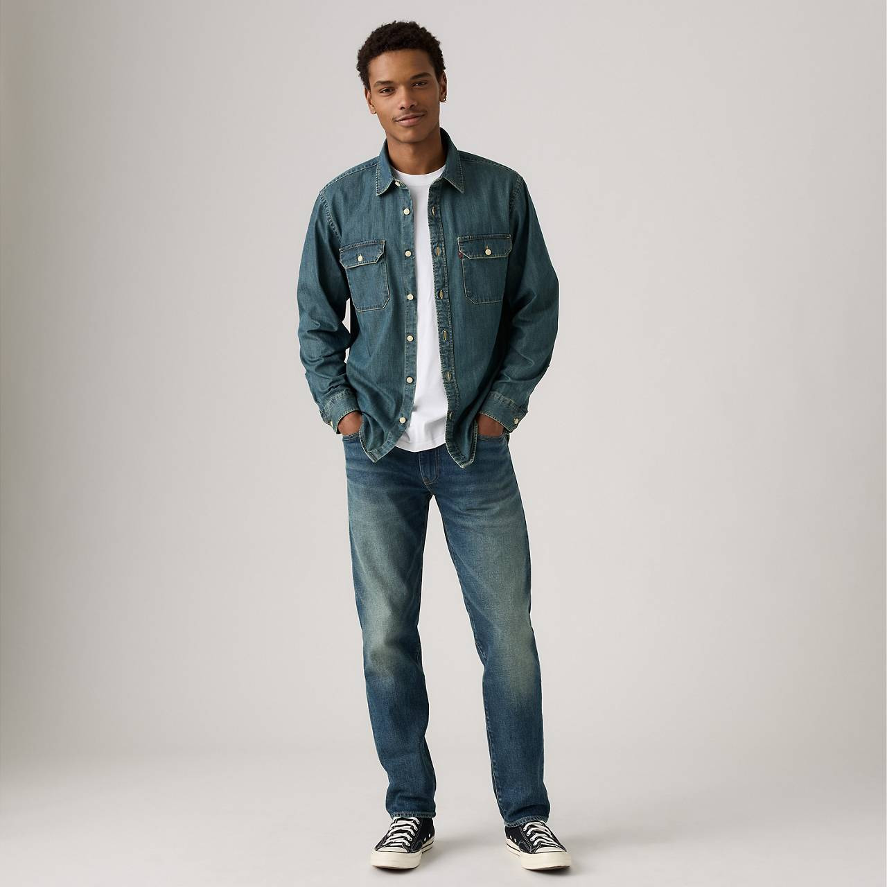 502™ TAPER FIT SELVEDGE MEN'S JEANS - 3