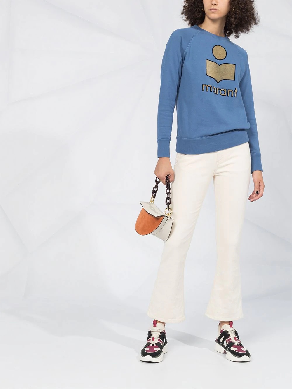 Moby logo-patch sweatshirt - 2