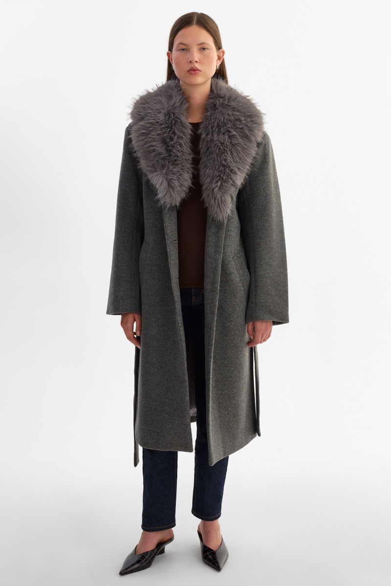 TILLIE | Belted Wool Coat 5