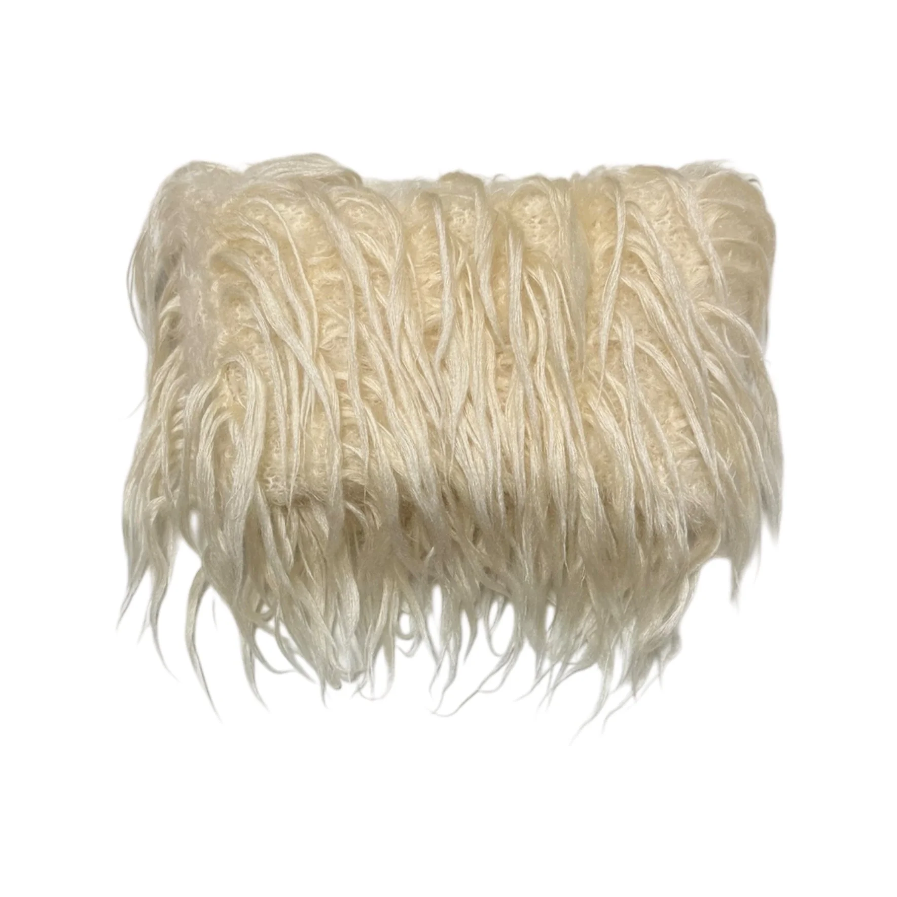 ISSEY MIYAKE Fall Winter 2018 Shaggy Mohair Neck Warmer - 1