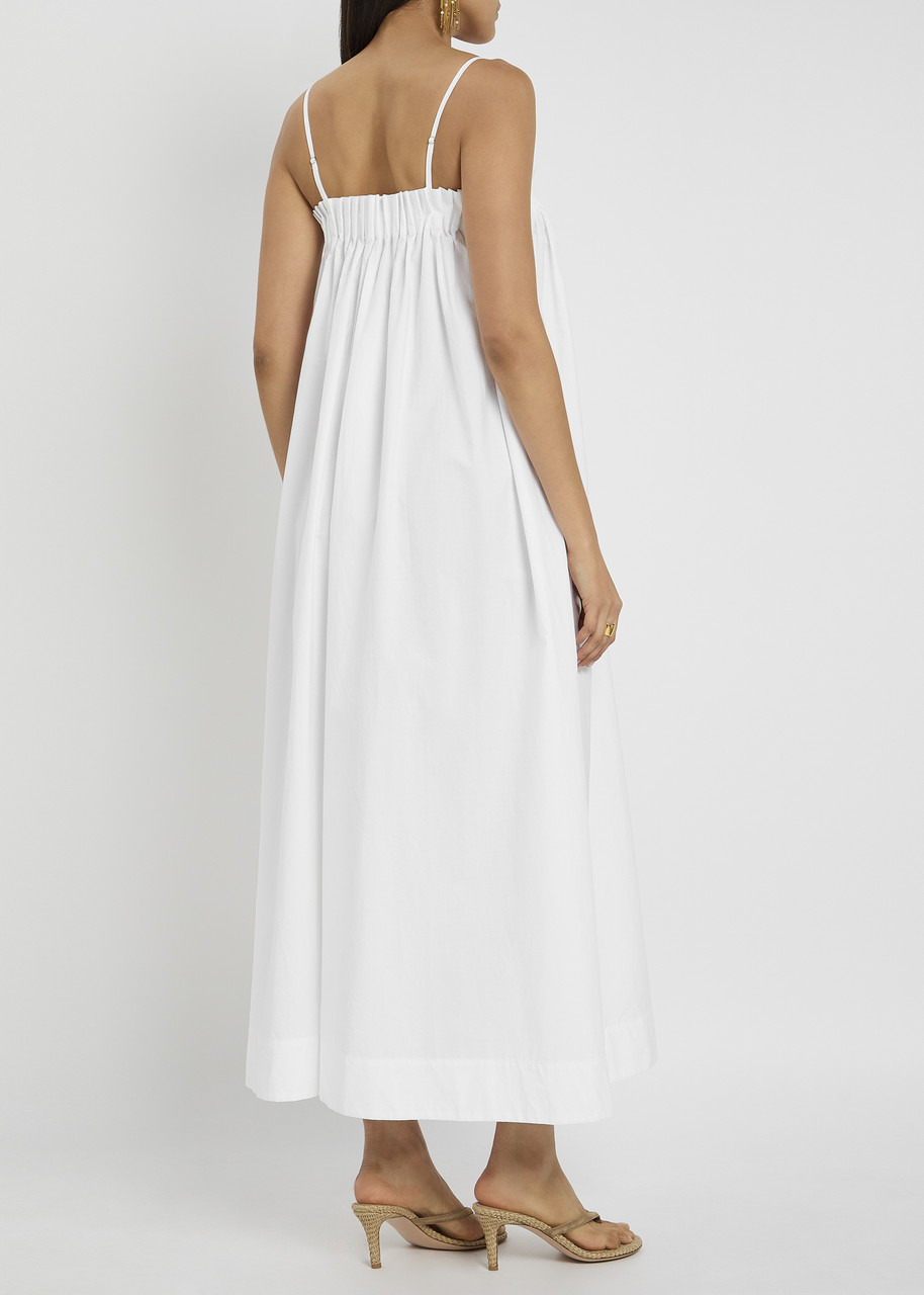 Bec & Bridge Aluca Pintuck Cotton-poplin Maxi Dress - 3