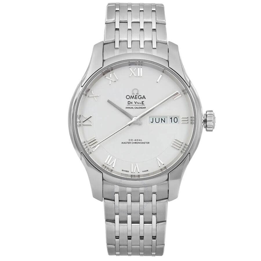Pre-owned Omega De Ville Automatic Silver Dial Men's Watch 433.10.41.22.02.001 - 1