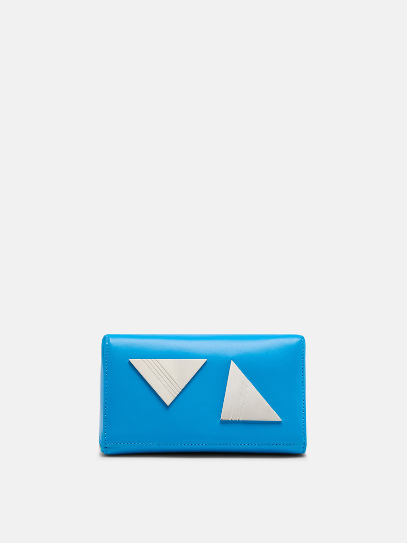 THE ATTICO ''FRIDAY'' TURQUOISE MINI HANDBAG outlook