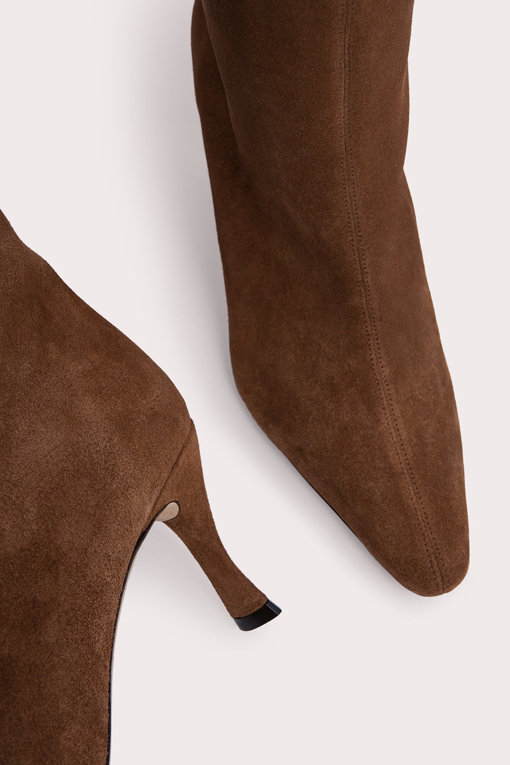 Stevie 42 Brown Suede Leather - 3