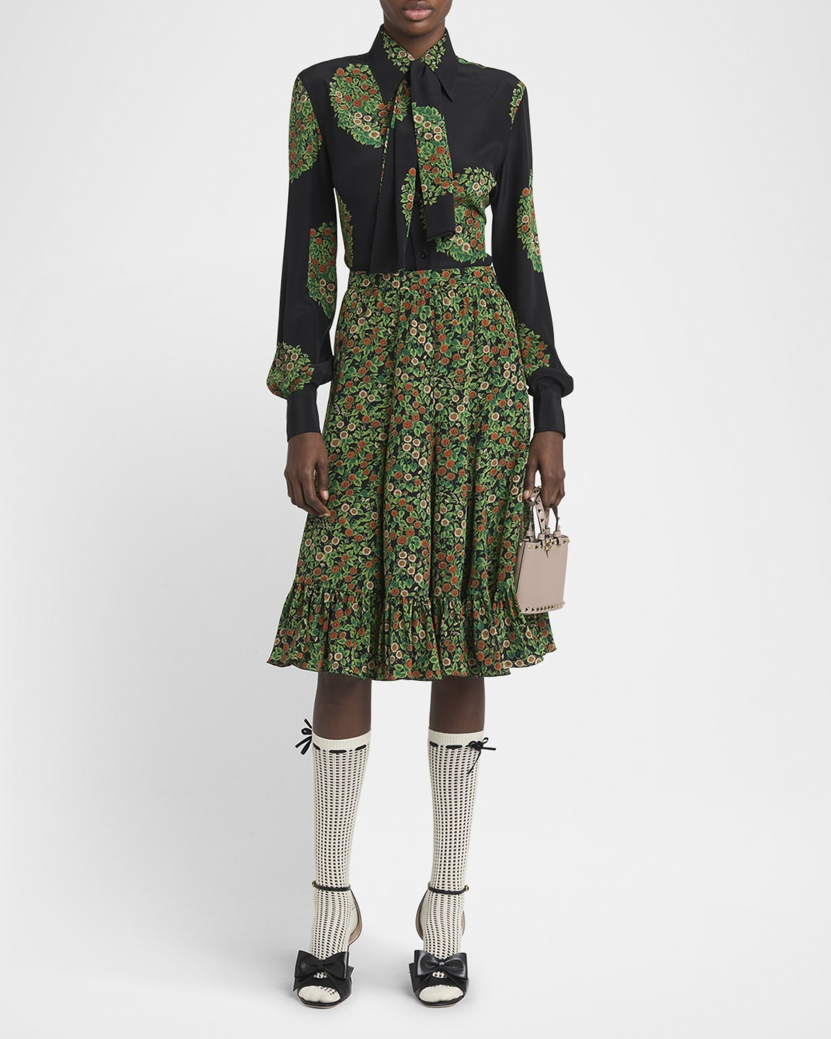 Petales Damour Margherita Ruffle Skirt - 2