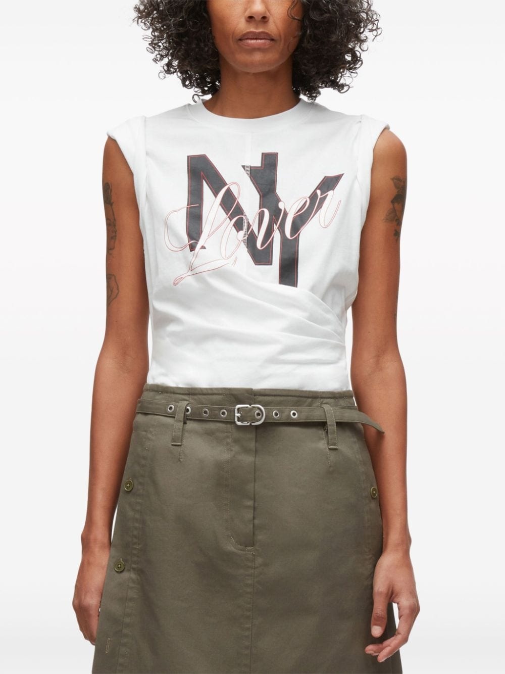 NY Lover jersey tank top - 3