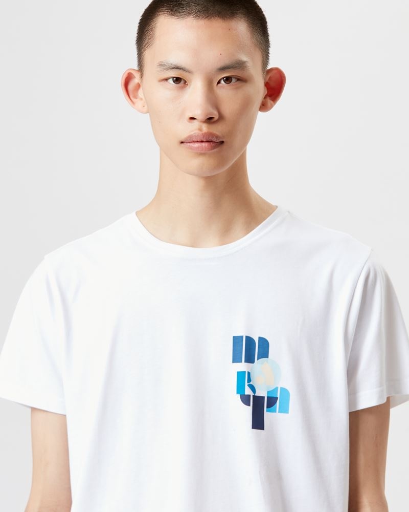 ZAFFERH COTTON LOGO TEE-SHIRT - 3