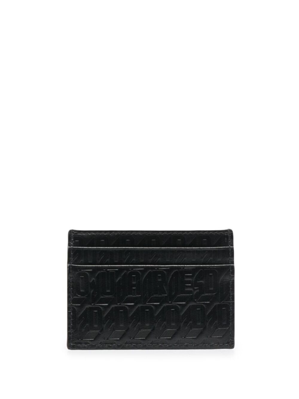 logo-embossed cardholder - 2