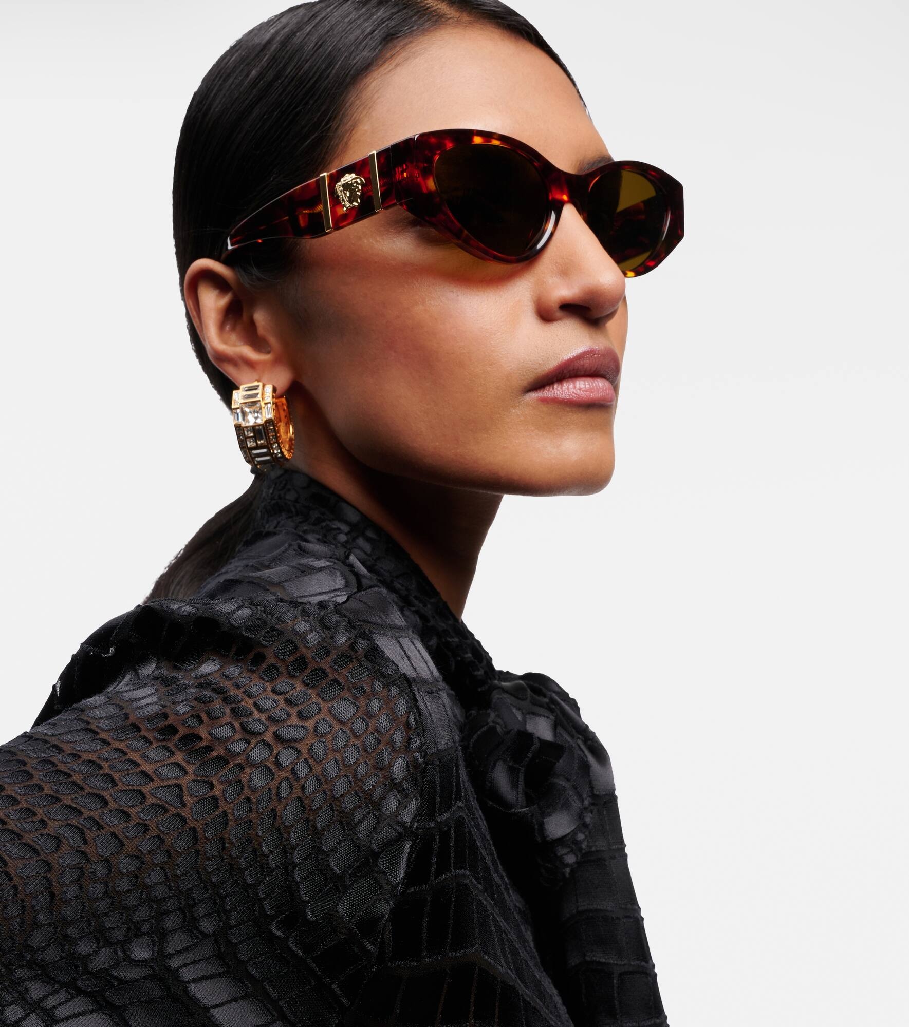 Medusa cat-eye sunglasses - 6