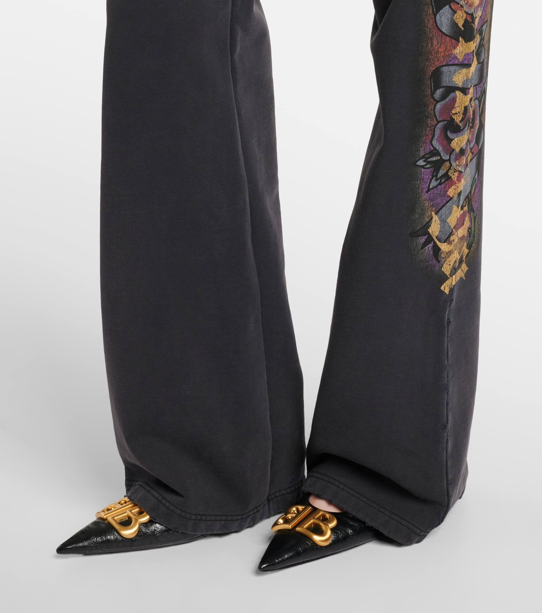 x Under Armour cotton fleece flared sweatpants - 5