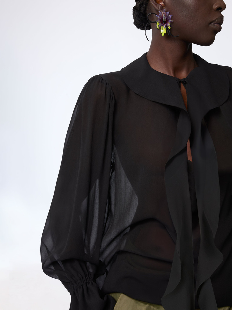 Silk Lavalliere Shirt 3