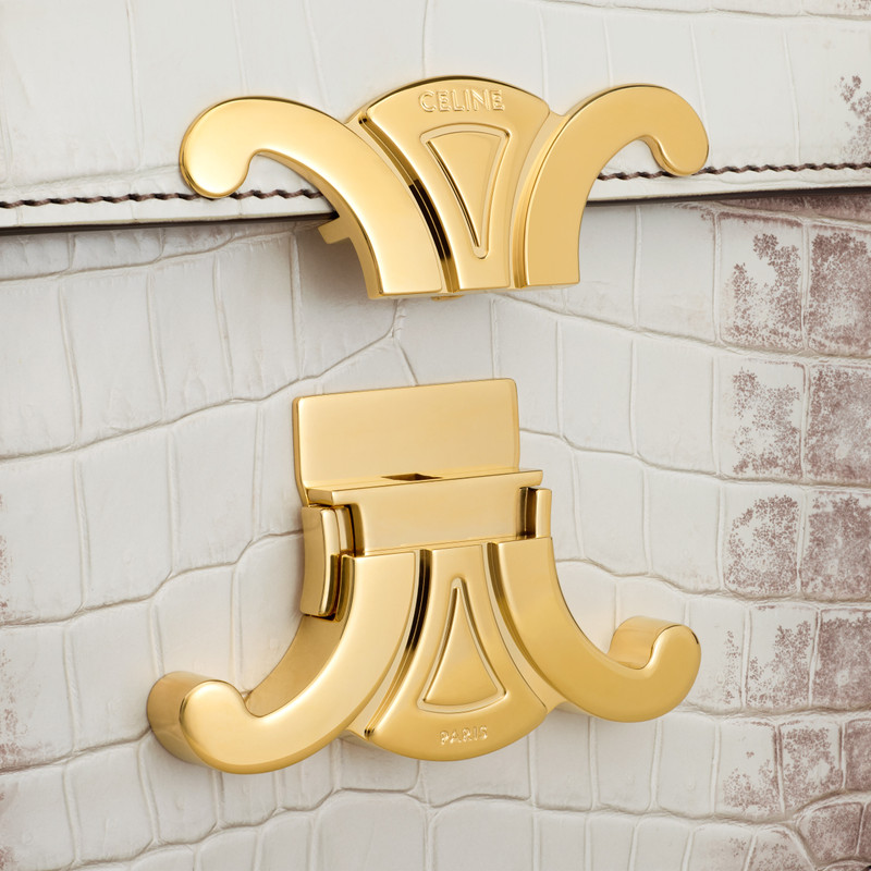 Teen Triomphe Bag in Niloticus Crocodile 5