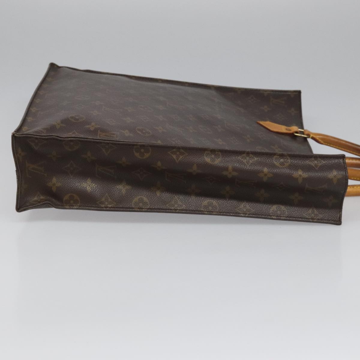 LOUIS VUITTON Monogram Sac Plat Hand Bag M51140 - 3