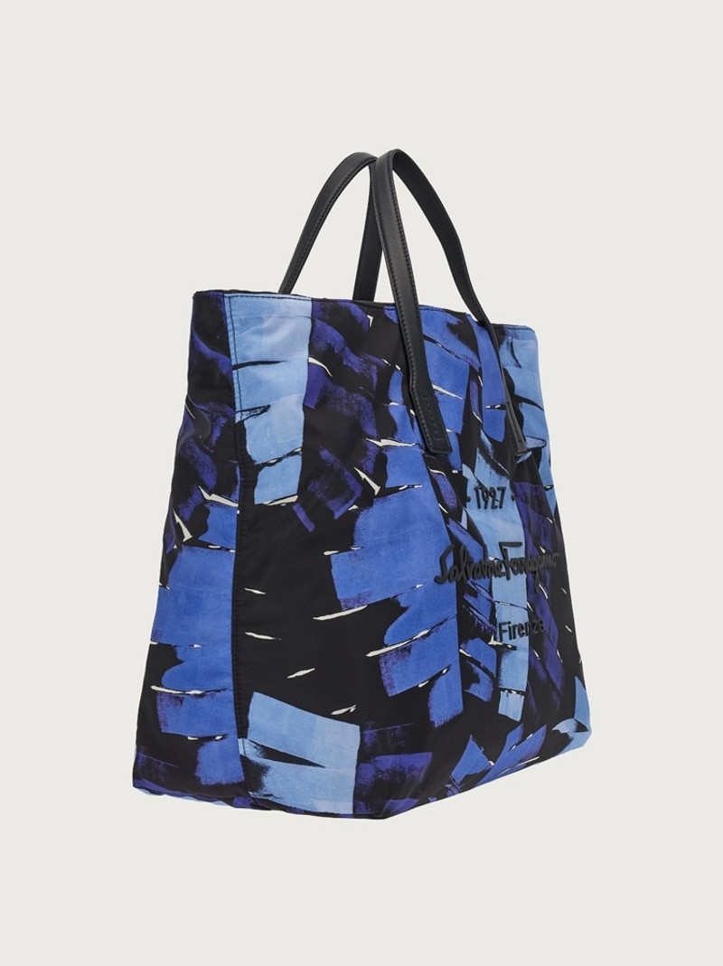 FERRAGAMO PALM PRINT TOTE BAG outlook