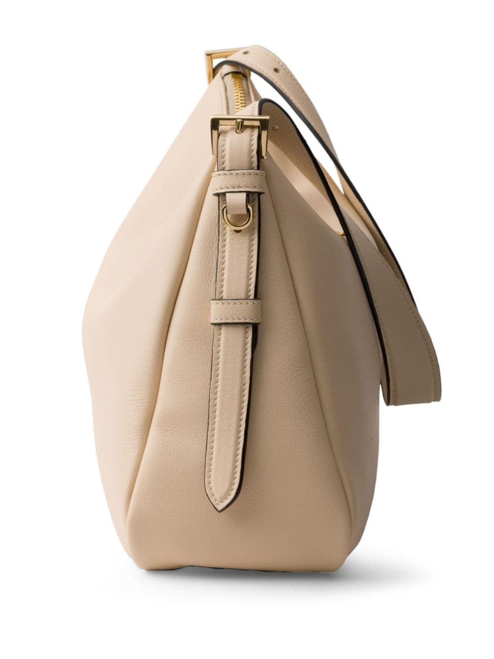 large triangle-logo shoulder bag - 4