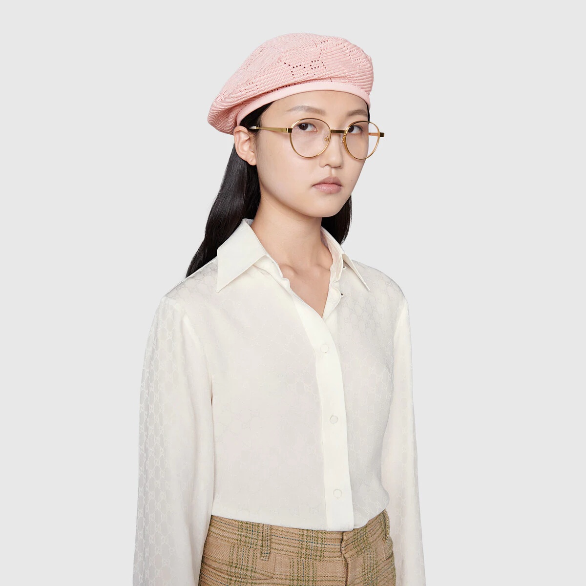 GG crochet beret - 4