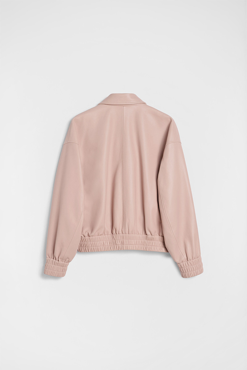 Leather Bomber Jacket 6