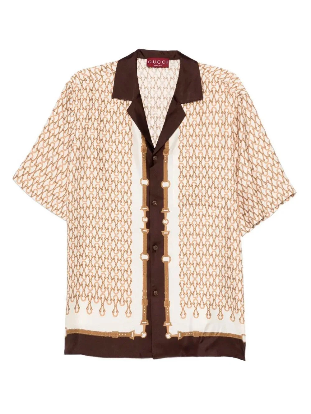 Gucci Men `Disco` Bowling Shirt - 1