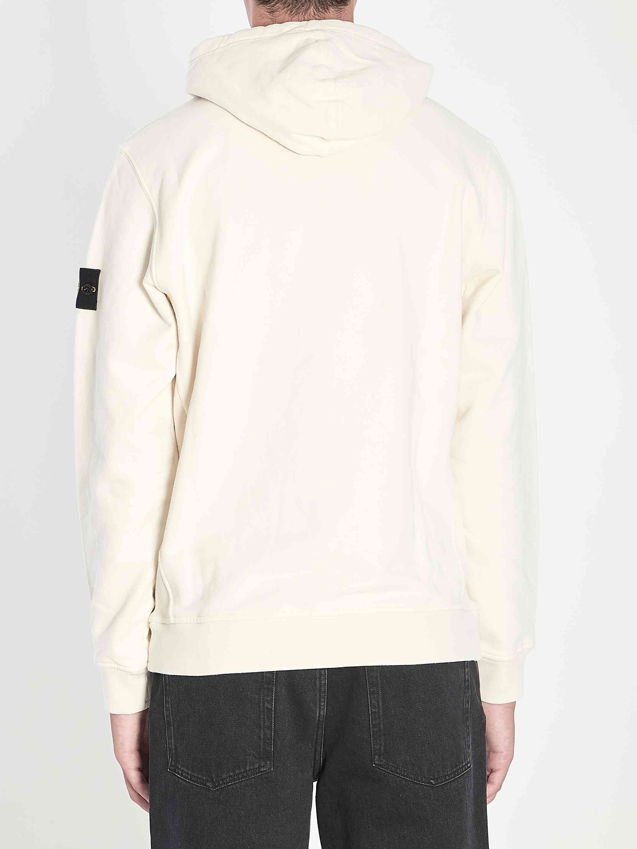 Stone Island Men Organic Cotton Hooded Sweatshirt - 4