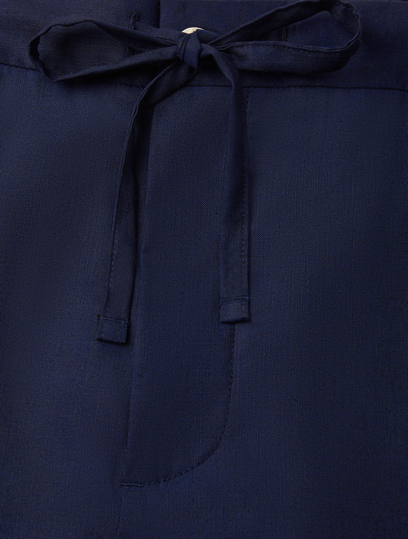 FRESCOBOL CARIOCA MENDES LINEN-WOOL TROUSERS outlook