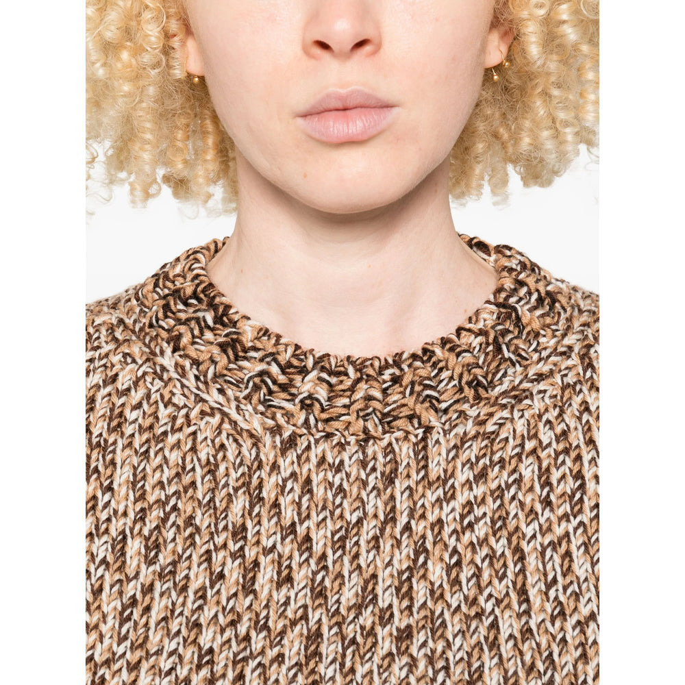Moncler Brown Knitwear - Jumpers Women - 3