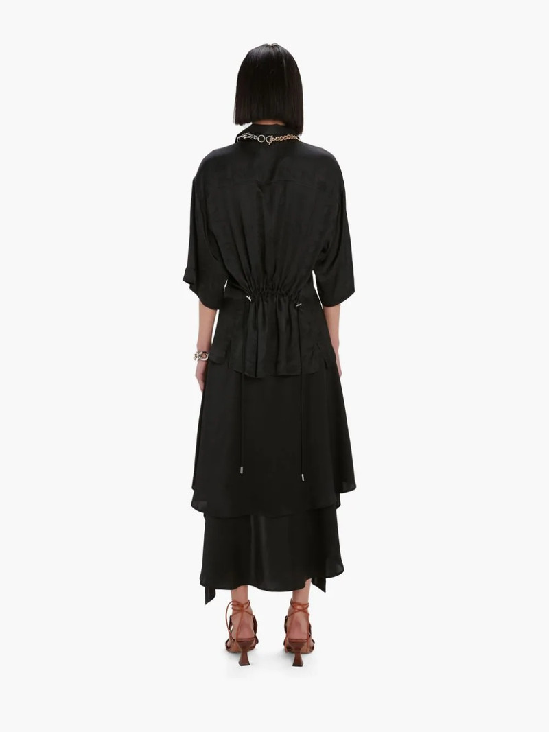 LAYERED ASYMMETRIC MIDI SKIRT 4