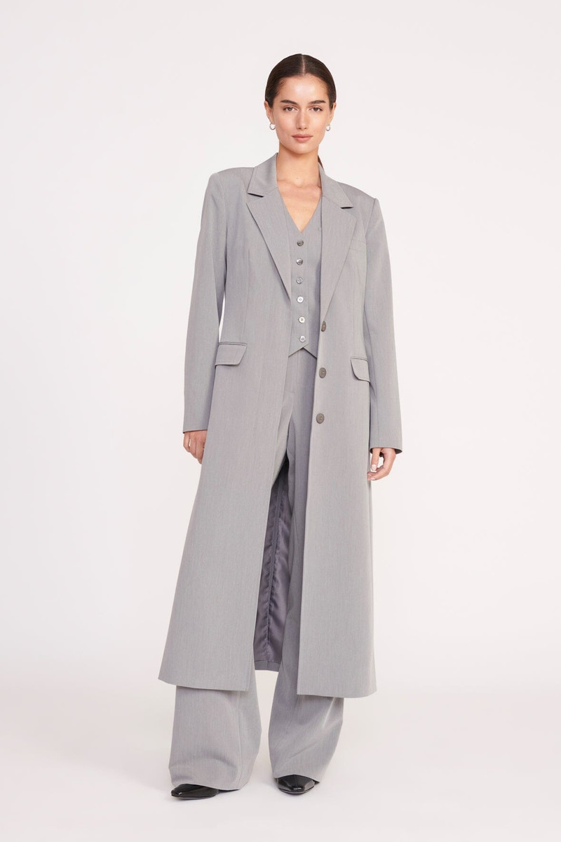 STAUD STAUD RALPH COAT HEATHER GREY outlook