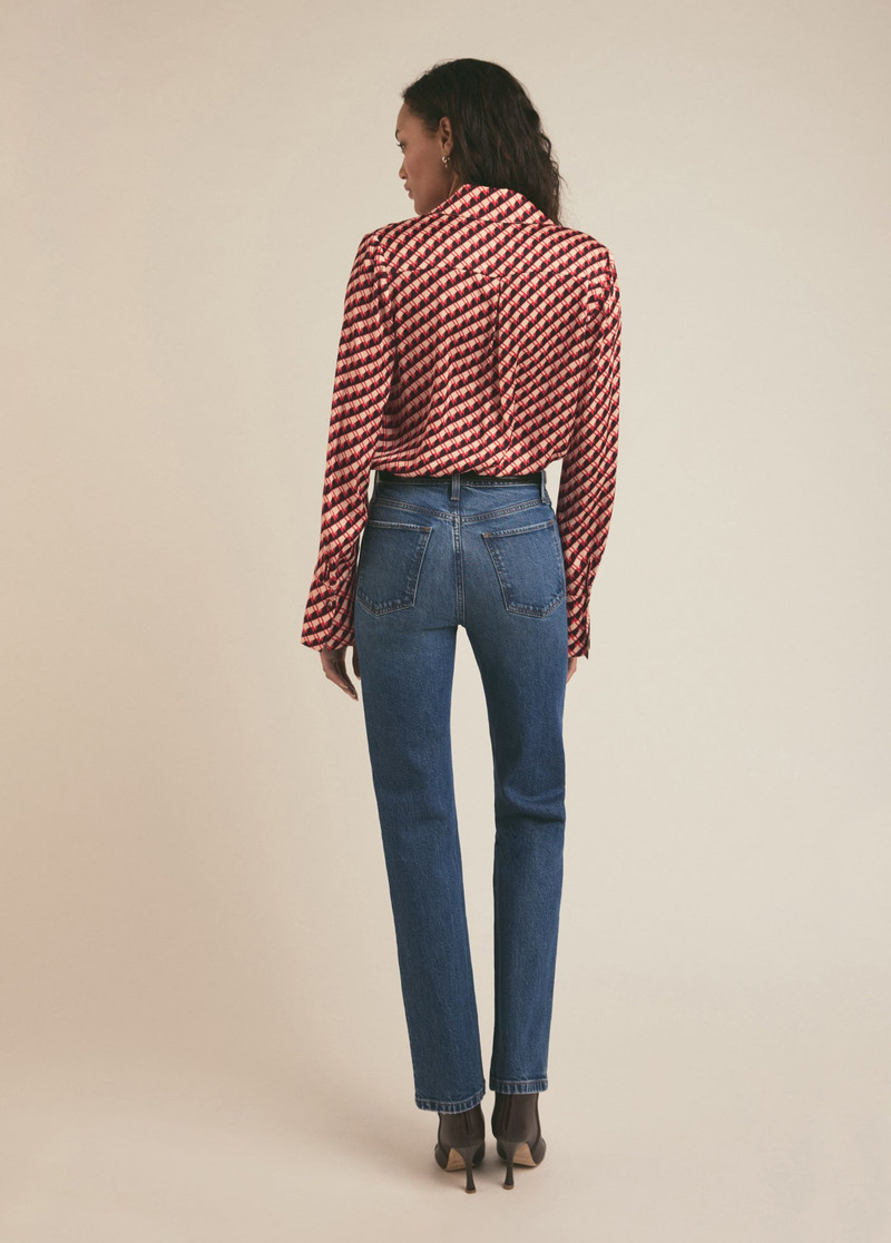 THE VALENTINA SUPER HIGH RISE STRAIGHT 6