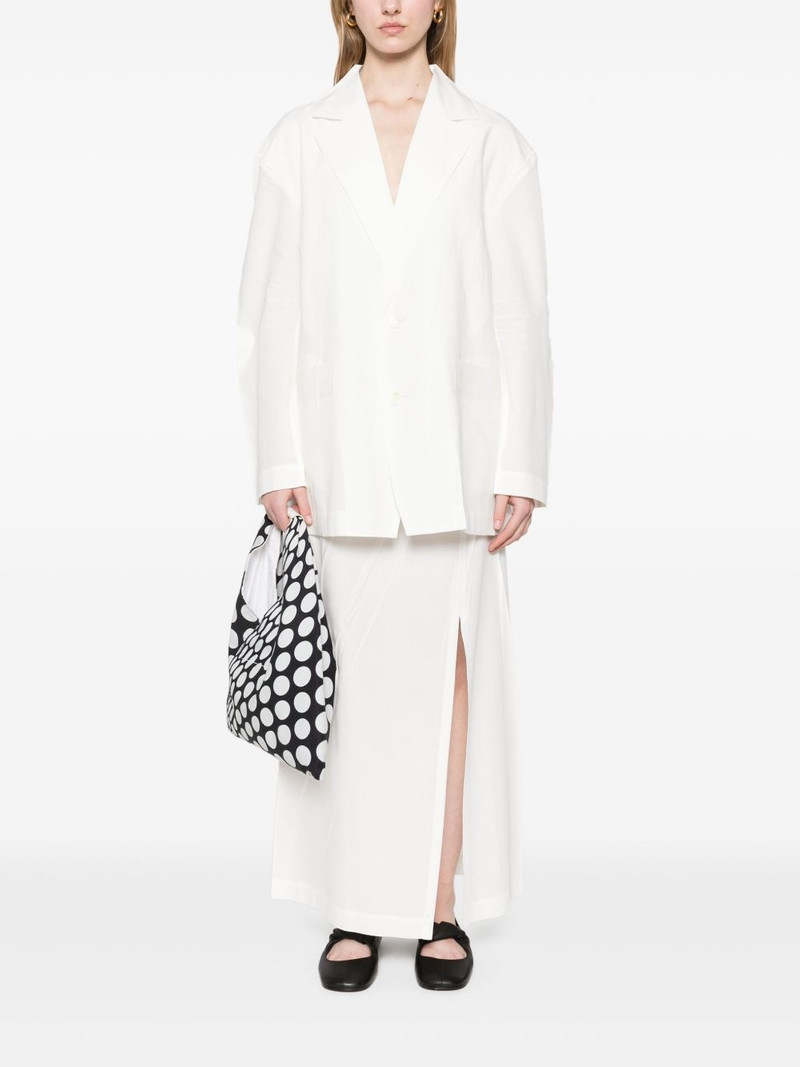 ISSEY MIYAKE Pressed Form midi skirt outlook