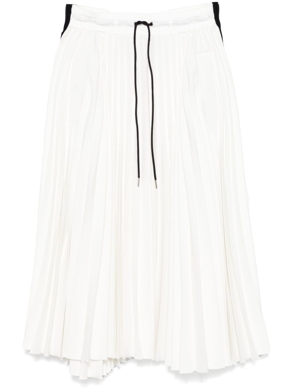 pleated midi skirt - 1