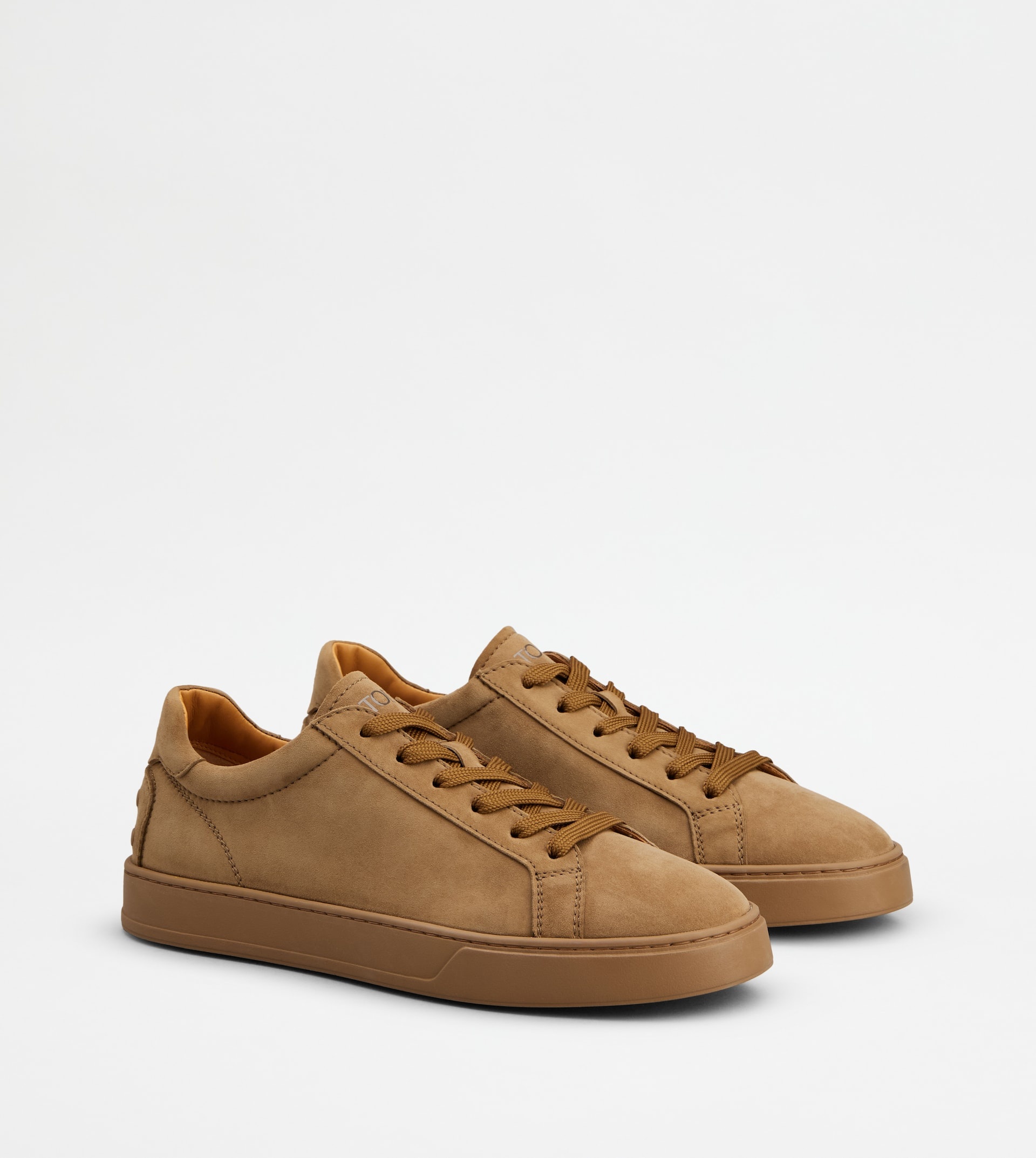 SNEAKERS IN SUEDE - BROWN - 2