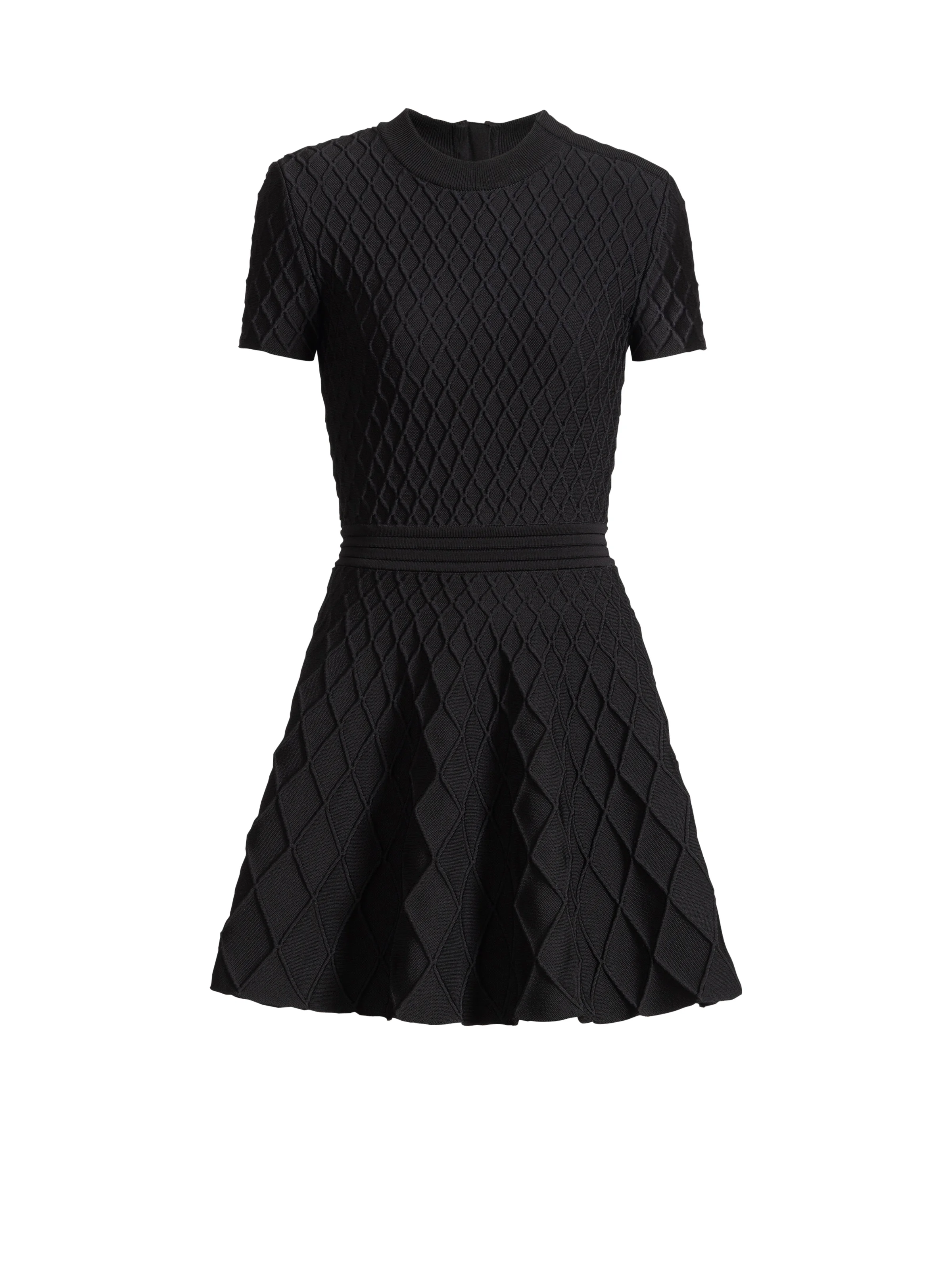 Flared knit dress - 1
