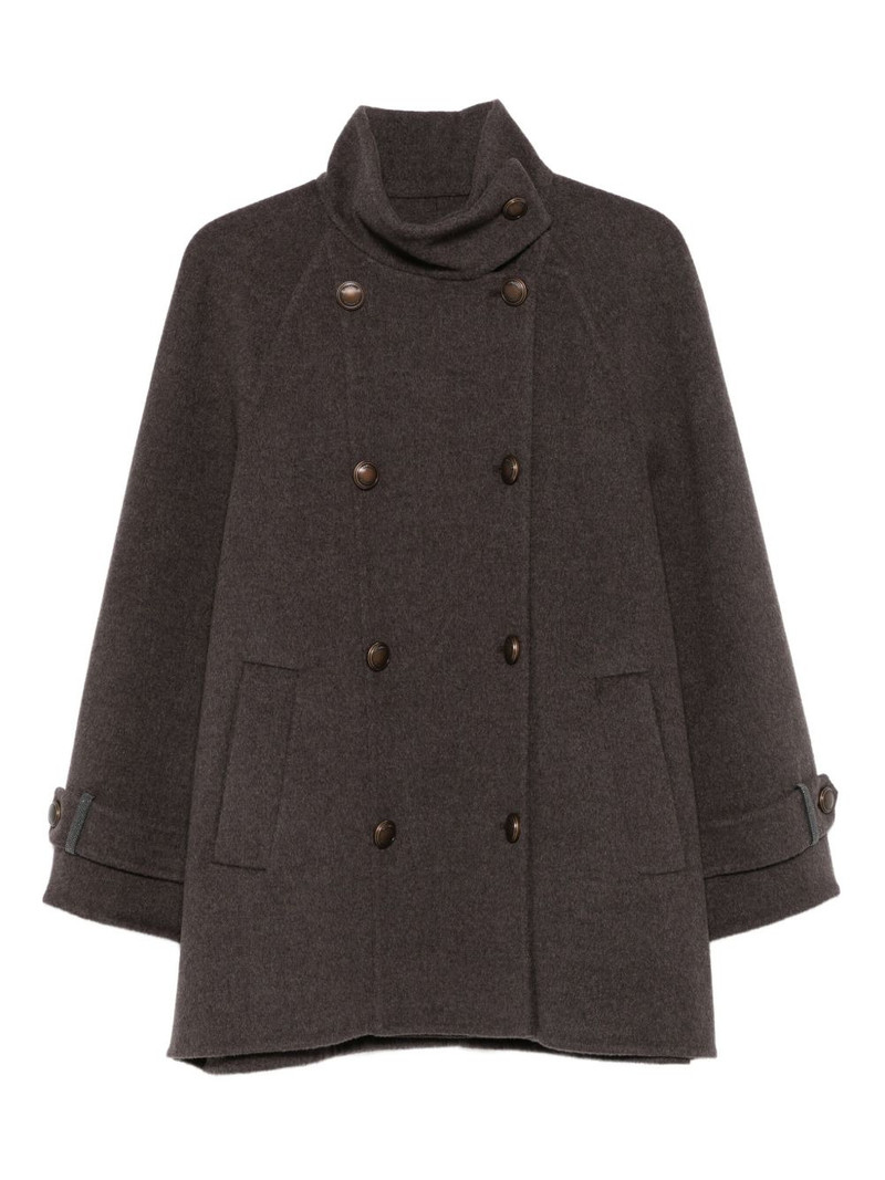 double-breasted buttoned coat 1