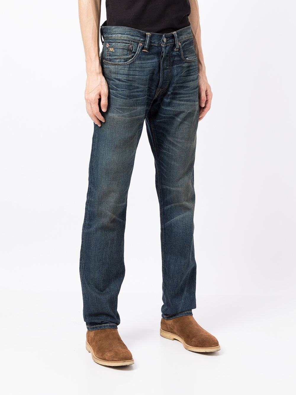 straight-leg jeans - 3