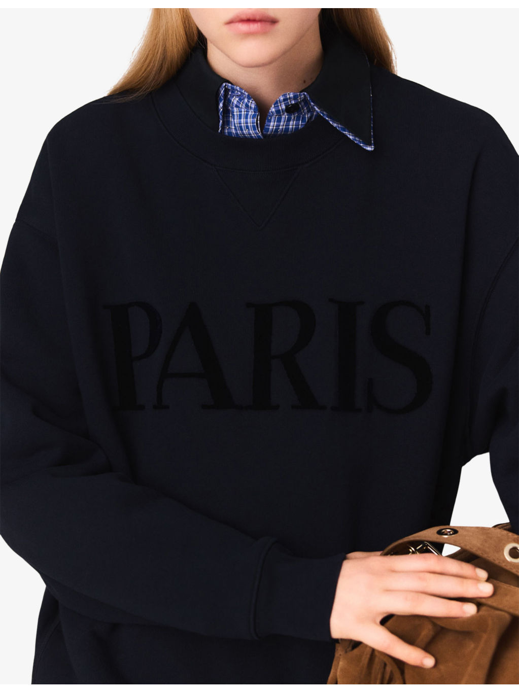 Logo-Embossed Relaxed-Fit Cotton Sweatshirt - 5