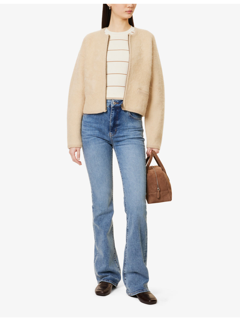 The Reboot Flared-Leg High-Rise Stretch-Denim Jeans - 2