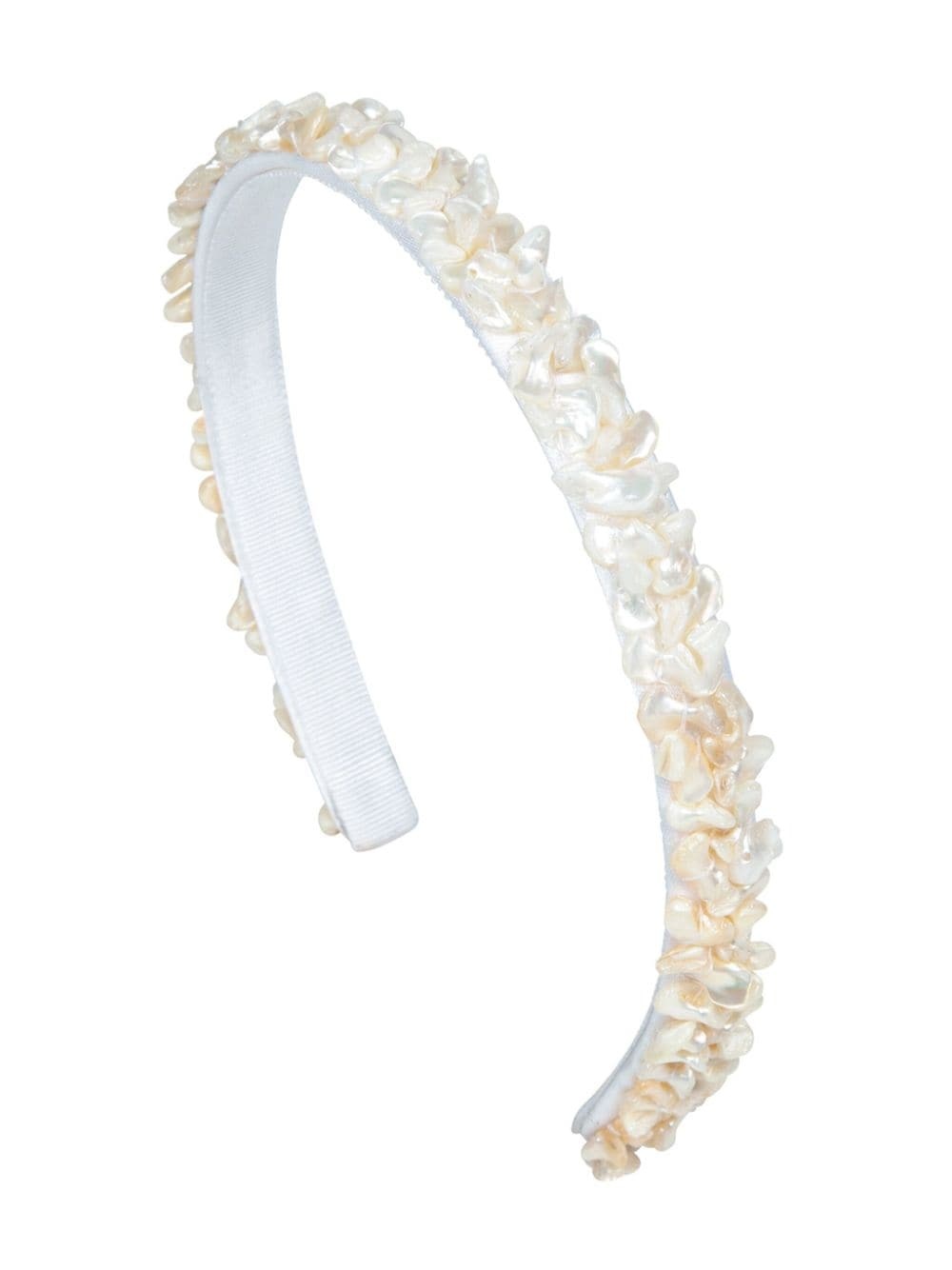 Beryl pearl embellishment headband - 1