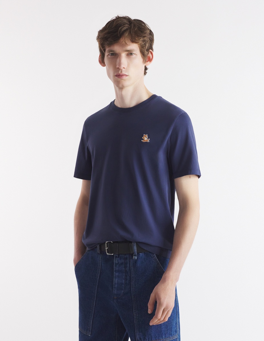 CHILLAX FOX PATCH REGULAR TEE-SHIRT - 3