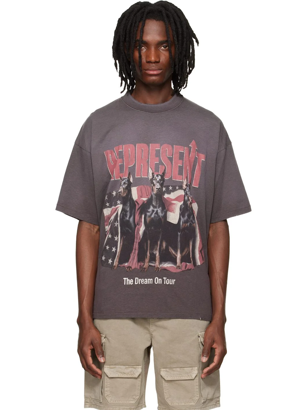 Brown 'Dream On Tour' T-shirt - 1