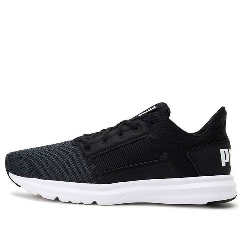 PUMA Enzo 거리 블랙 / 화이트 190461-04 - 1