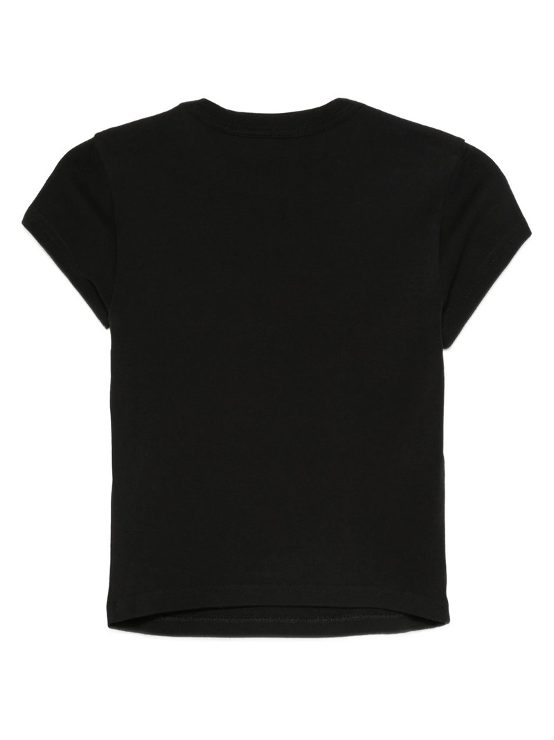 Alexander Wang Baby Tee with Hotfix Graphic outlook