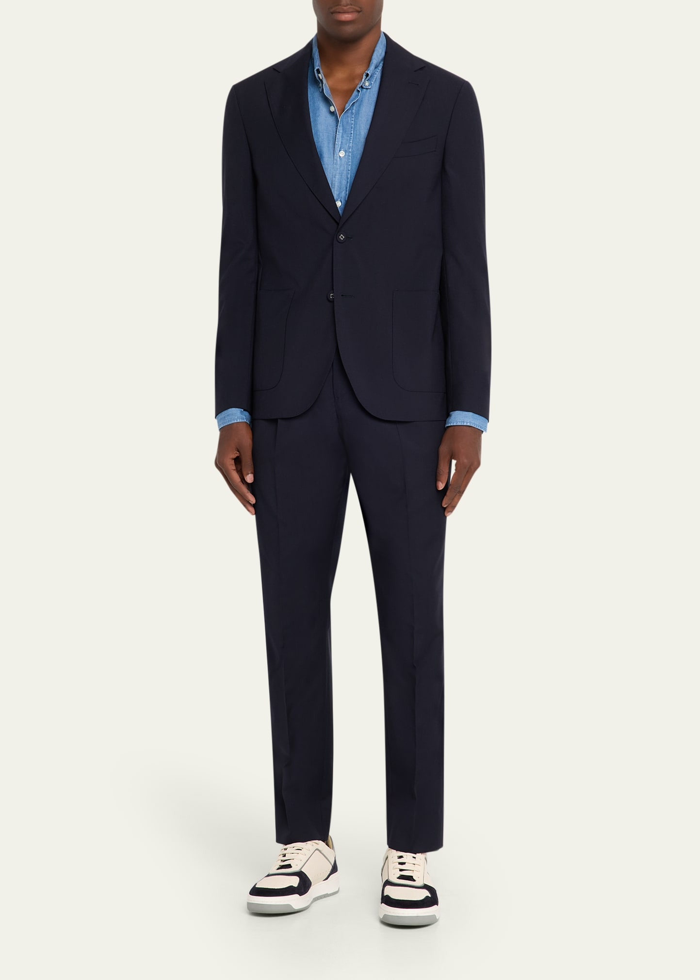 Men's Arthus Wool Single-Breasted Sport Coat - 2