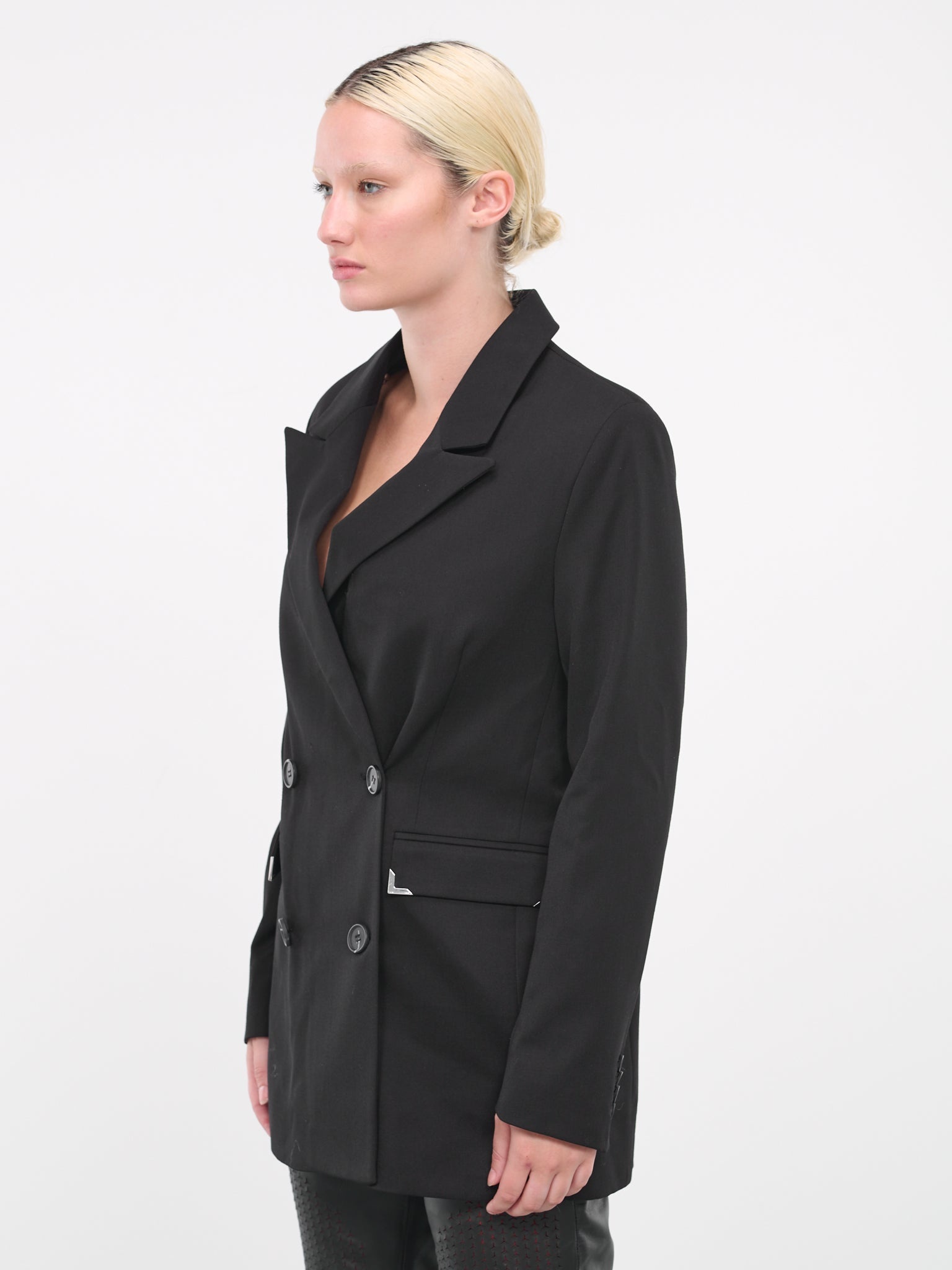 Boxy Suit Blazer - 2