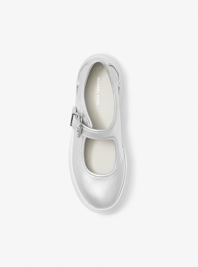 Hayes Metallic Leather Mary Jane Sneaker 3