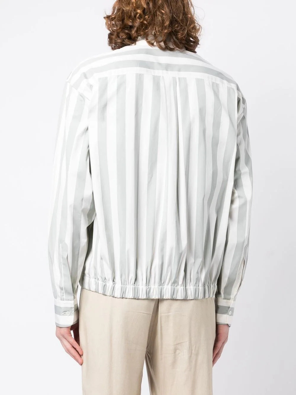 STRIPED ZIP-UP JACKET - 3