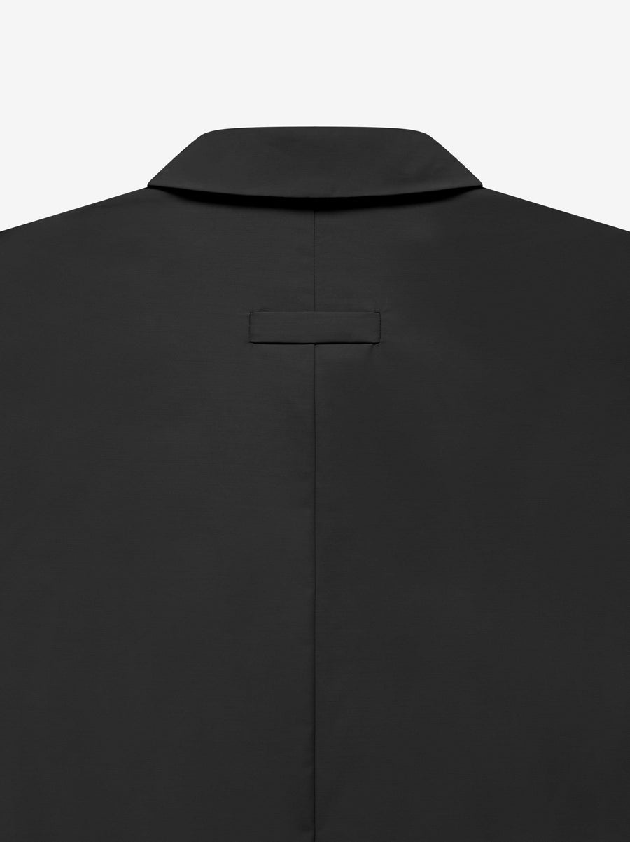 Wool Nylon Car Coat - 4