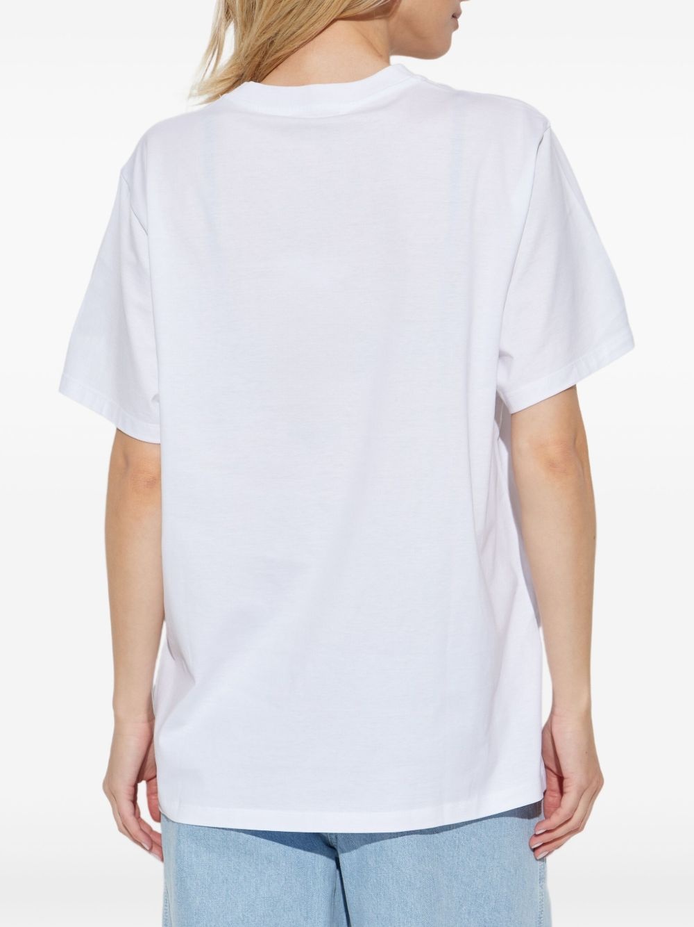 bow-print T-shirt - 4