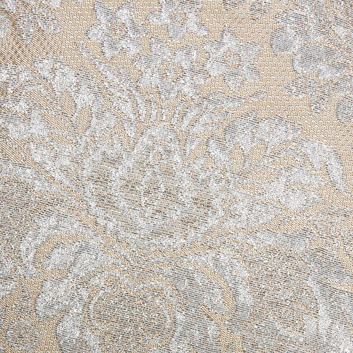 Leaf jacquard dress with crystal detail - 4